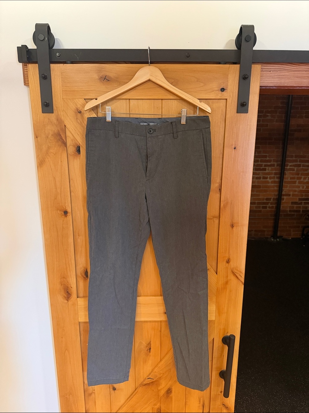 Old Navy Men's Gray Dress Pants - Straight Fit